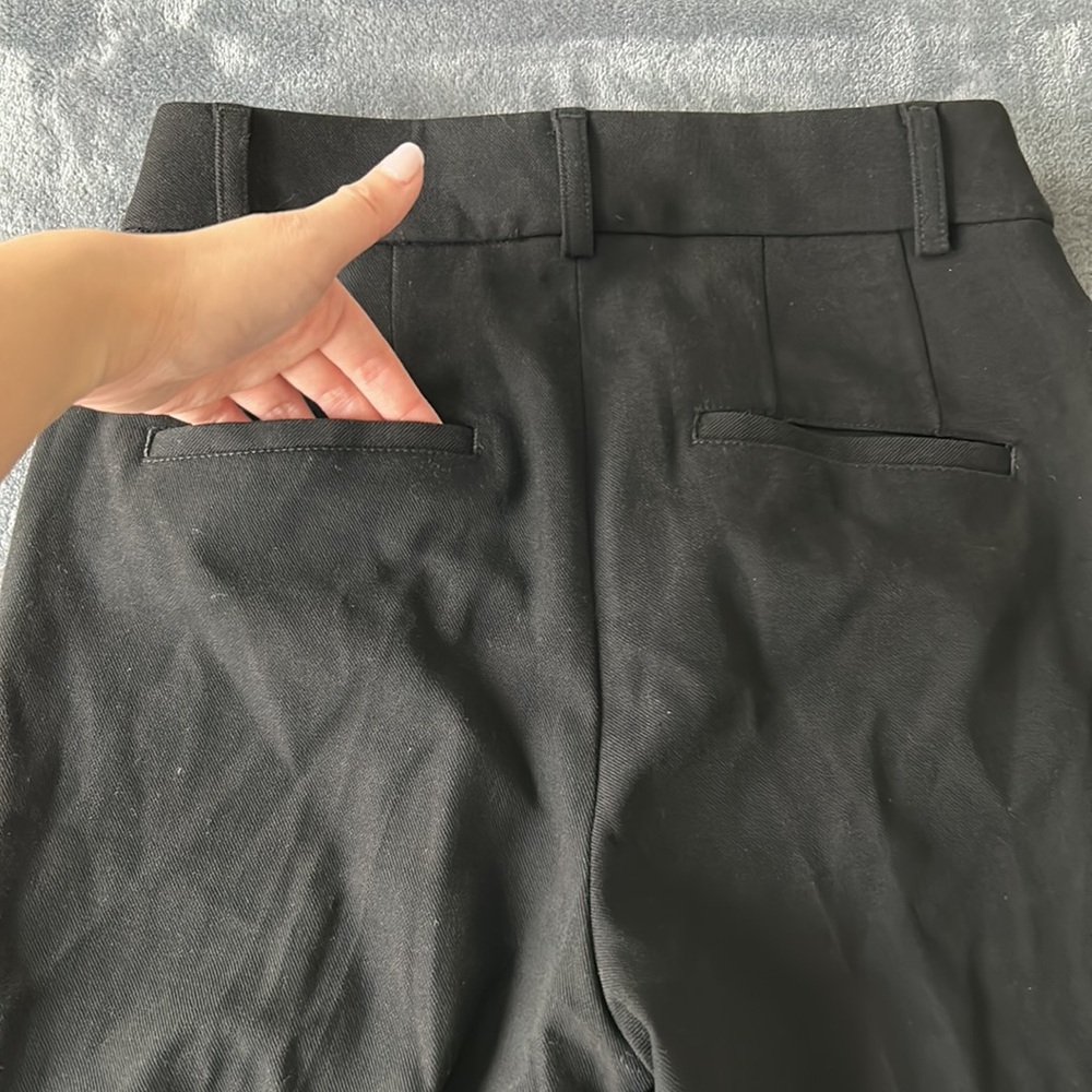 Express Black Columnist Barely Boot High Rise Pan… - image 6